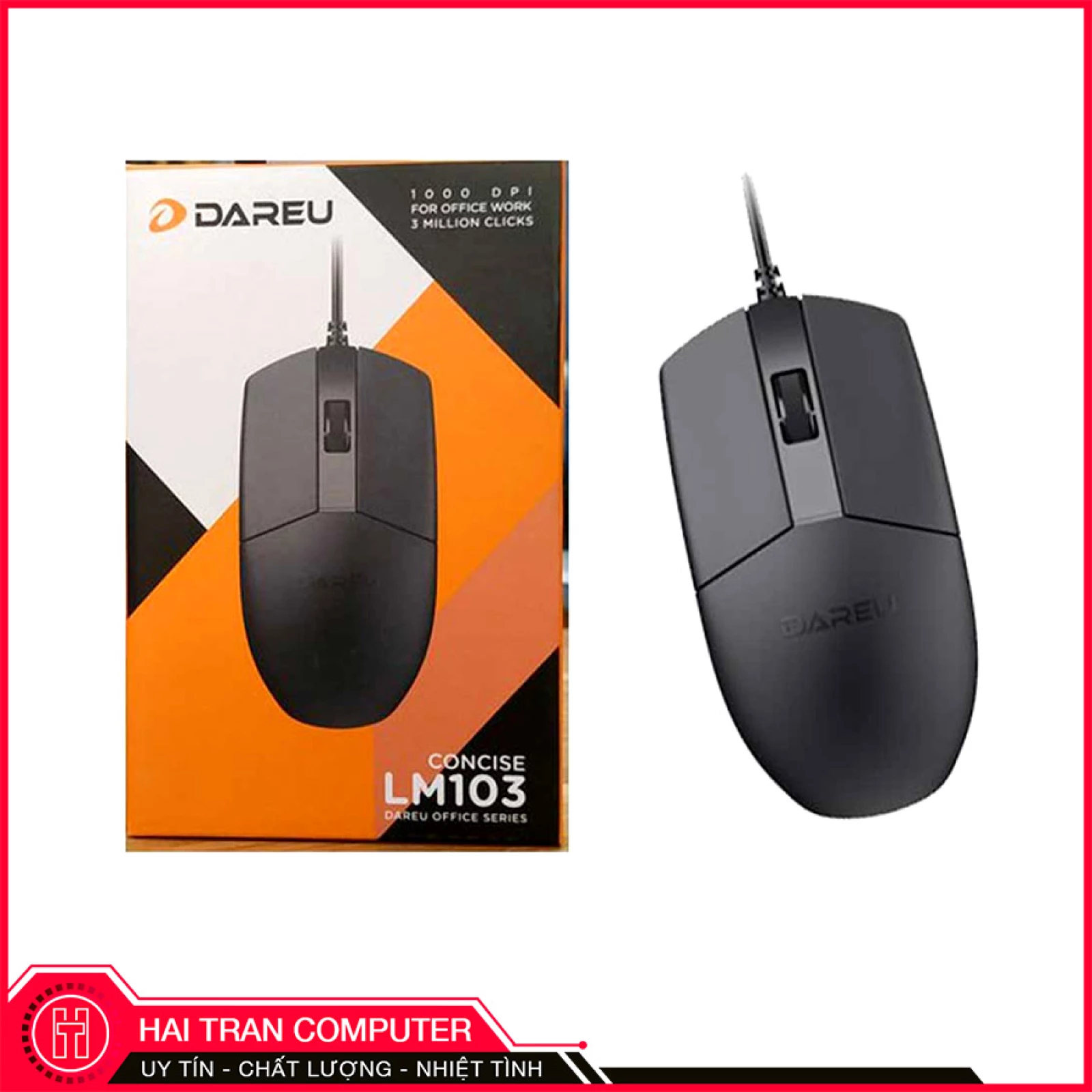 Chuột Dareu LM103 Black