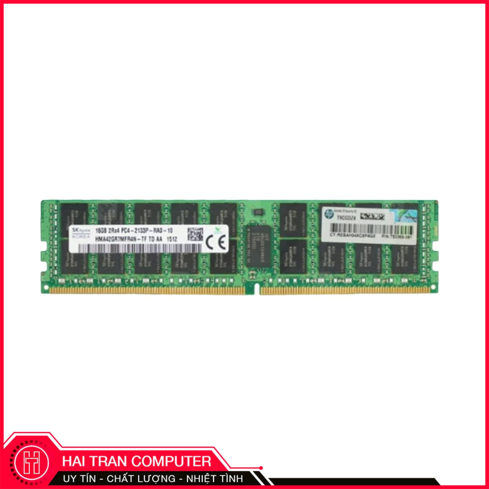 Ram DDR4 ECC Registered 16GB 2133Mhz